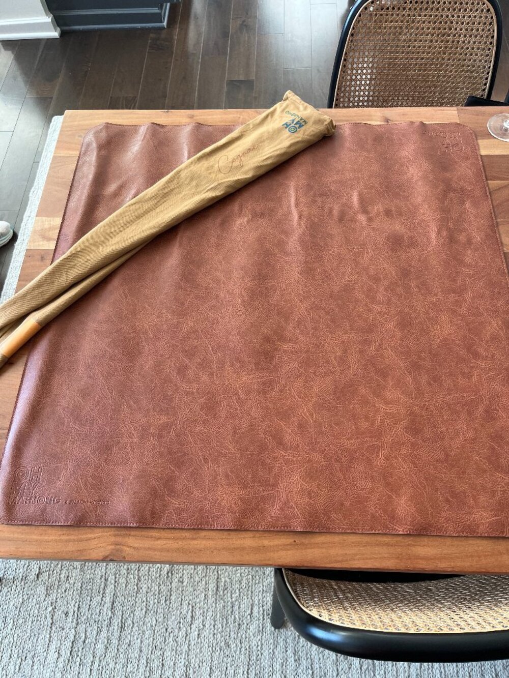 OhMyMahjong Leather Mat